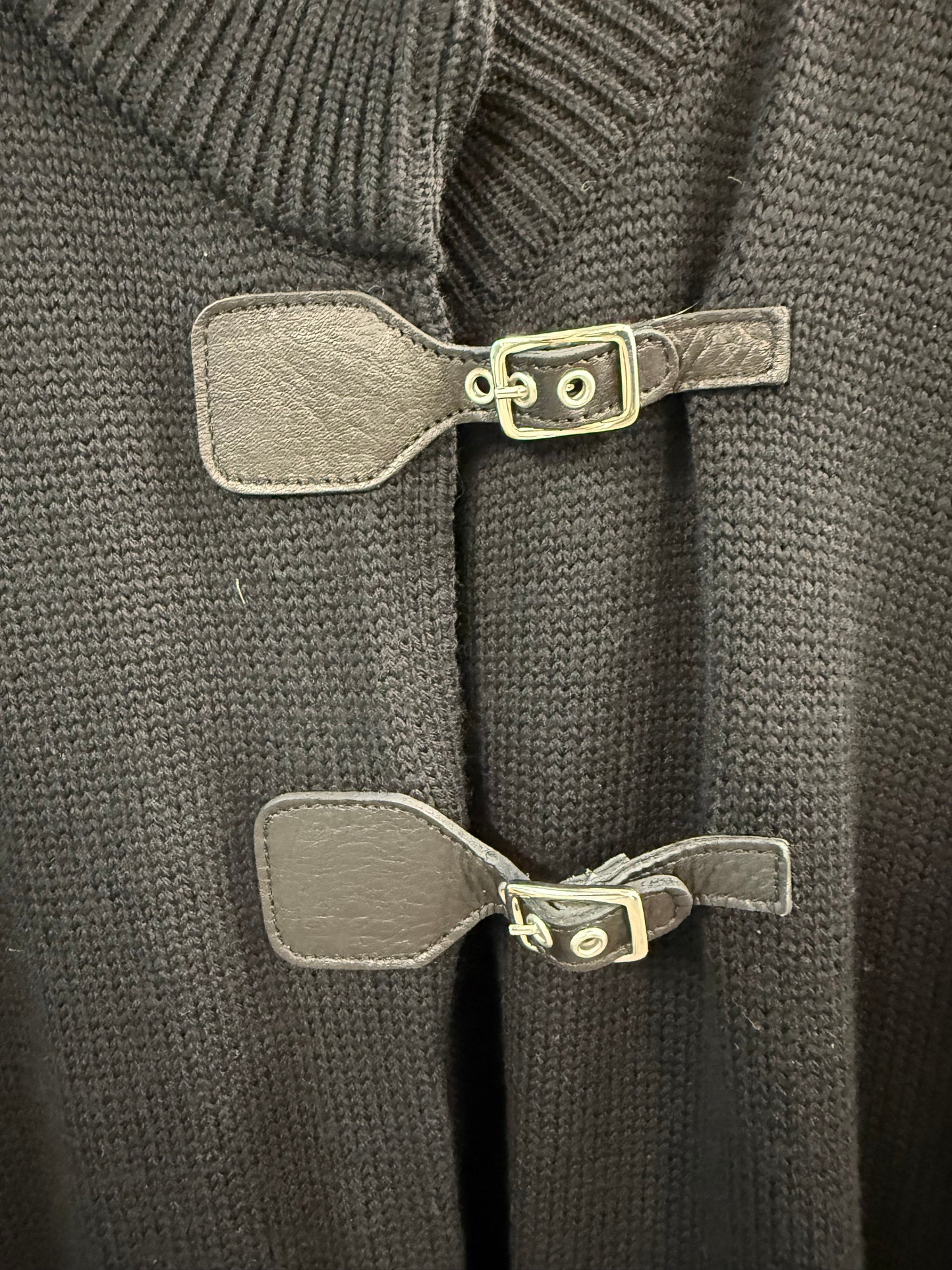 Alexander McQueen Wool Cape – UK 12/10/8