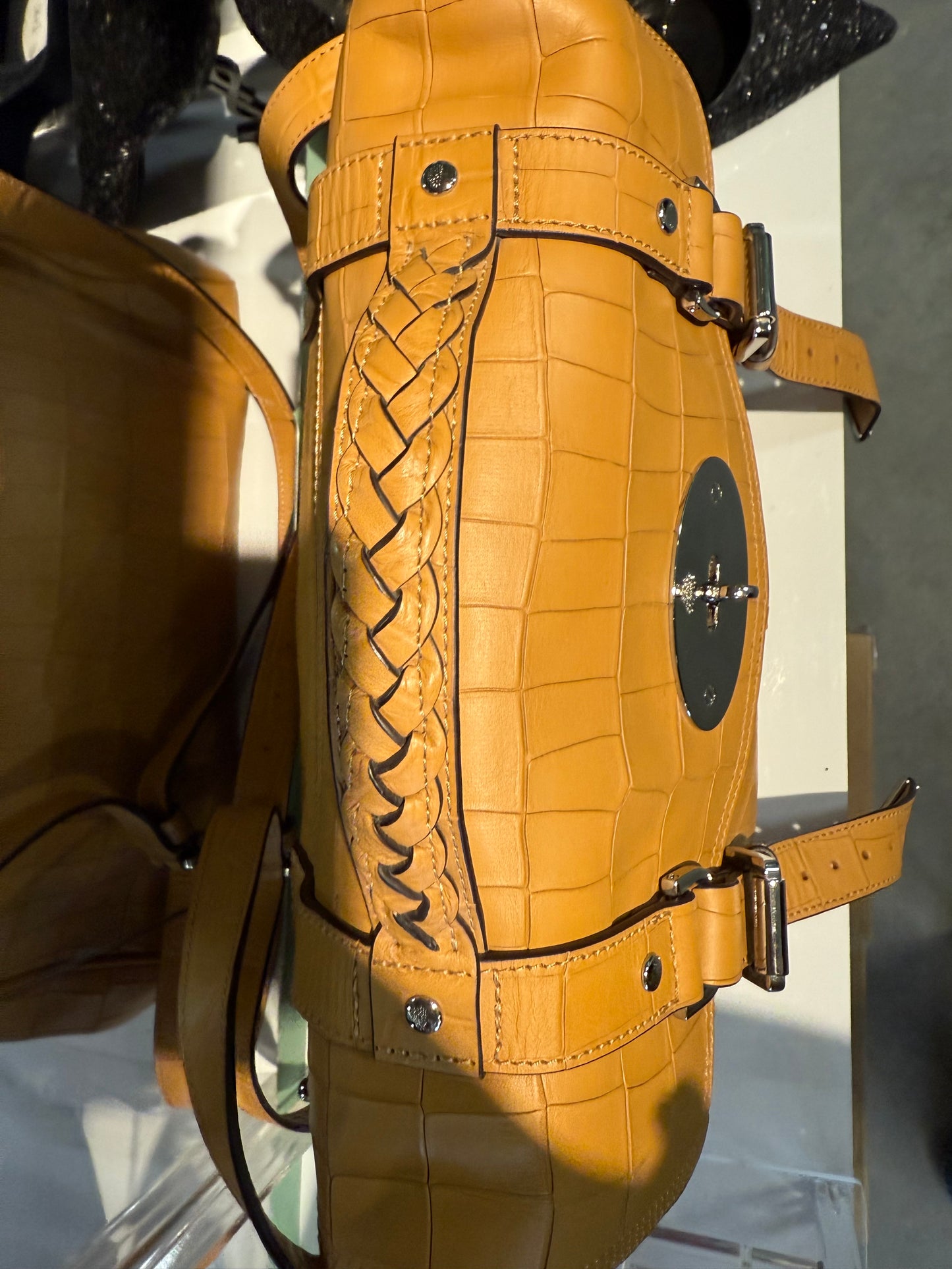 Mulberry Alexa in Croc-Embossed Leather