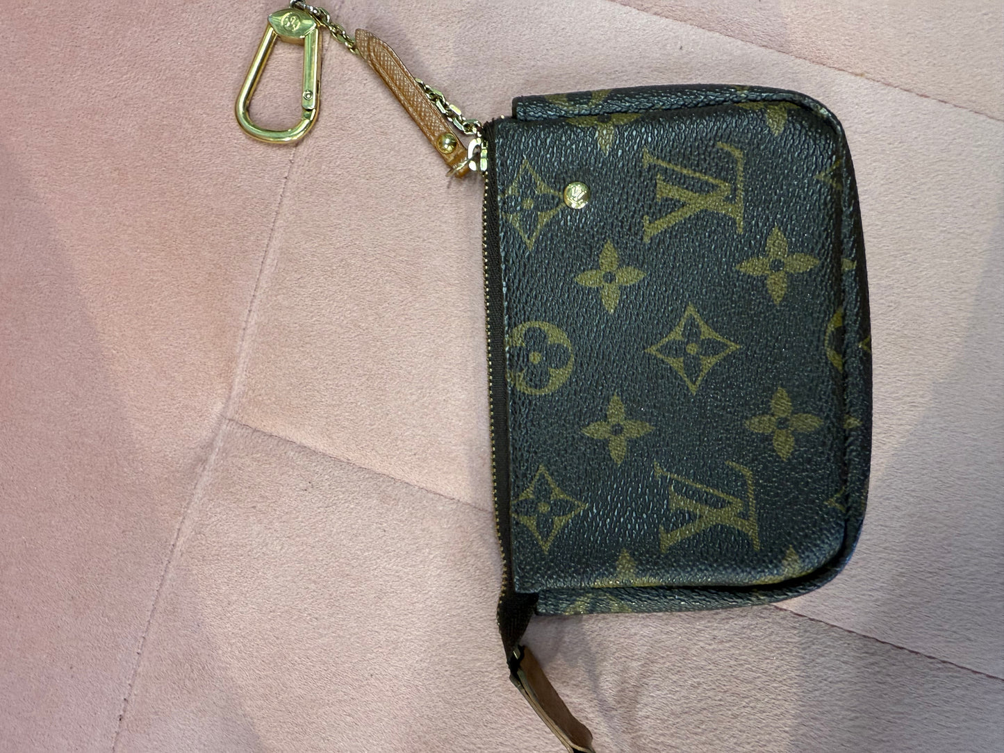 Louis Vuitton Monogram “Trunks & Bags / Wardrobe Trunks” Zip Coin & Key Pouch