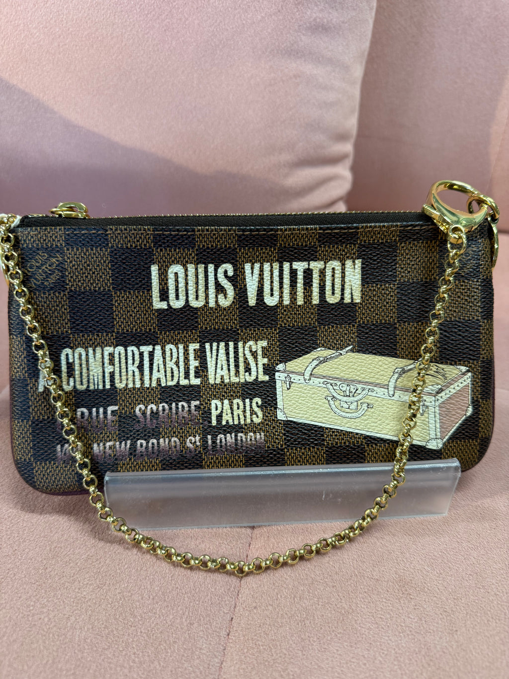 Louis Vuitton Limited Edition Damier Ebene Pochette