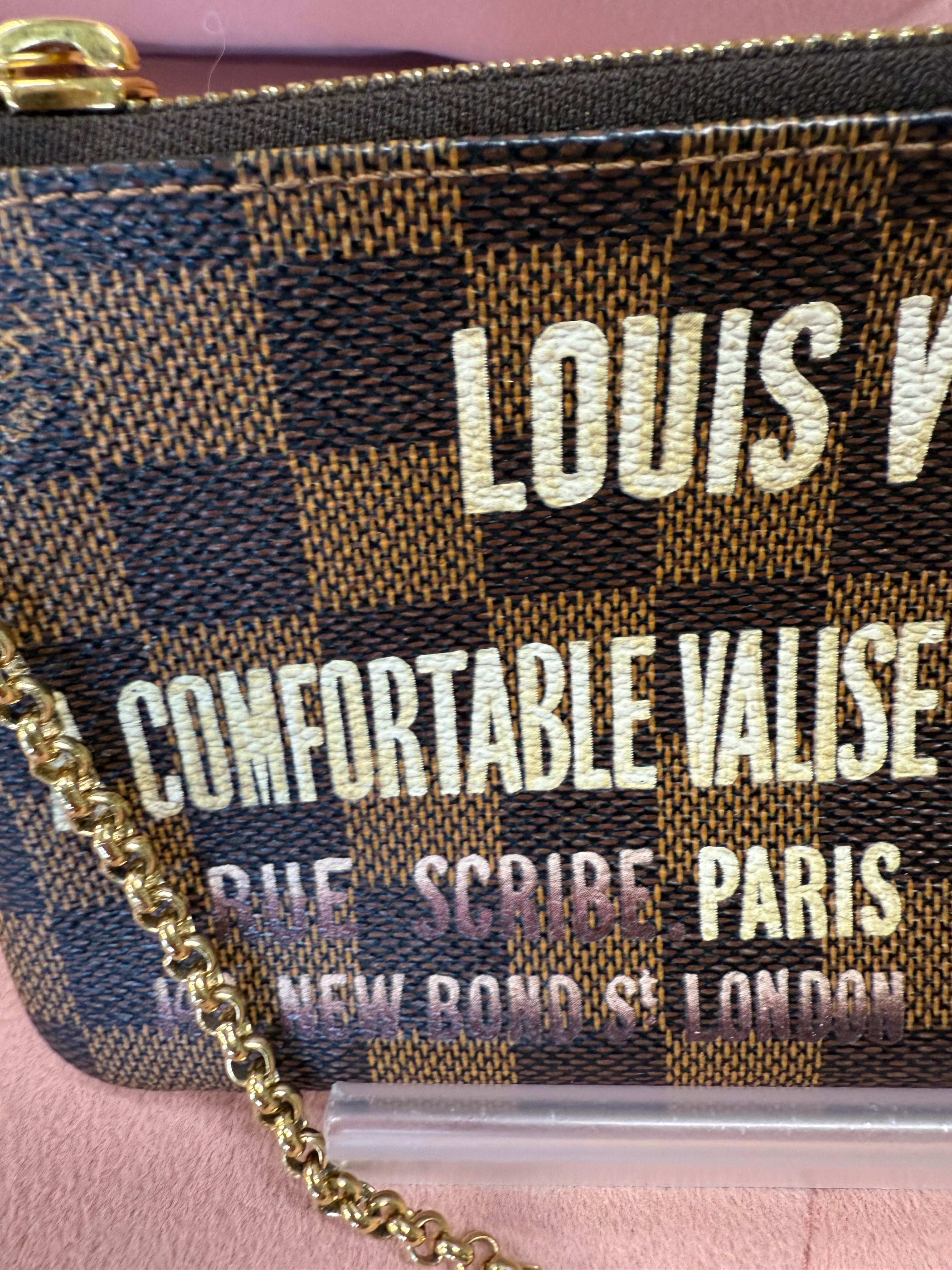 Louis Vuitton Limited Edition Damier Ebene Pochette