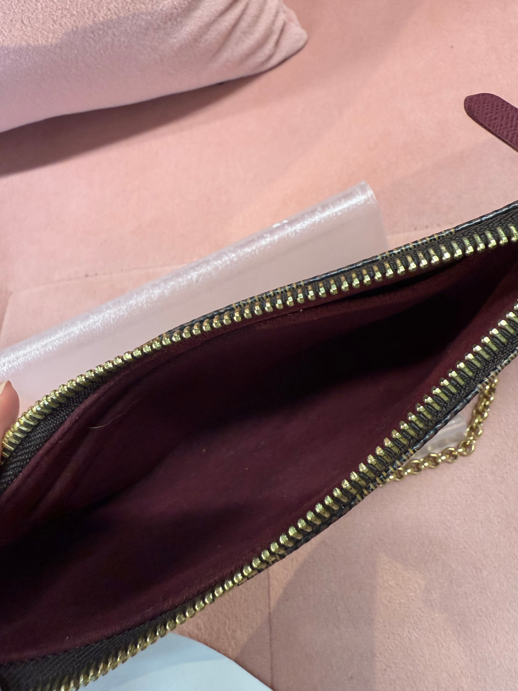 Louis Vuitton Limited Edition Damier Ebene Pochette