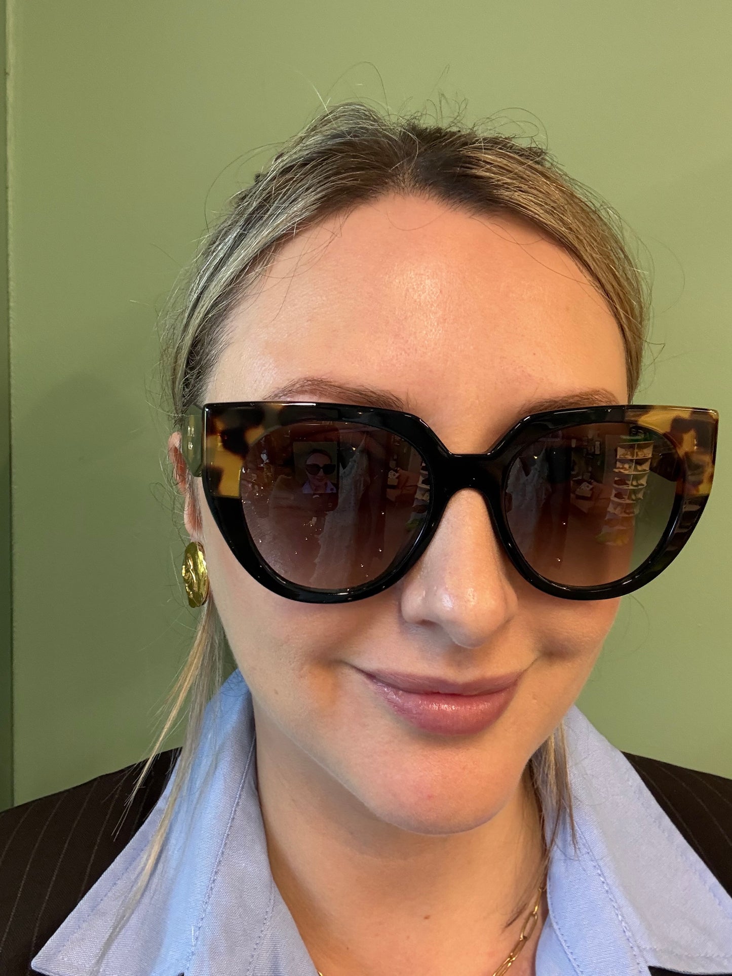 Prada Cat-Eye Sunglasses – Tortoiseshell