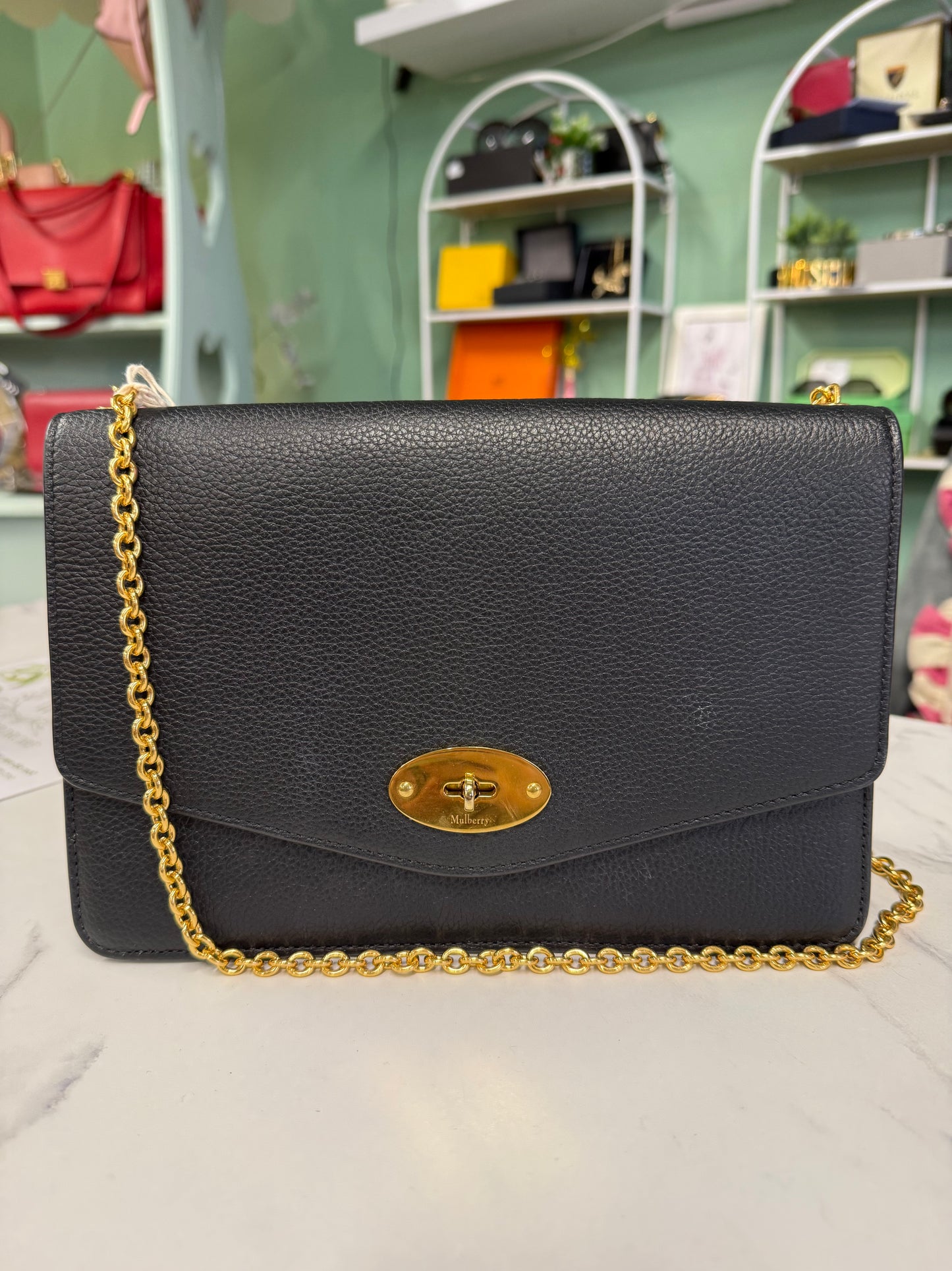 Mulberry Darley Medium – Black