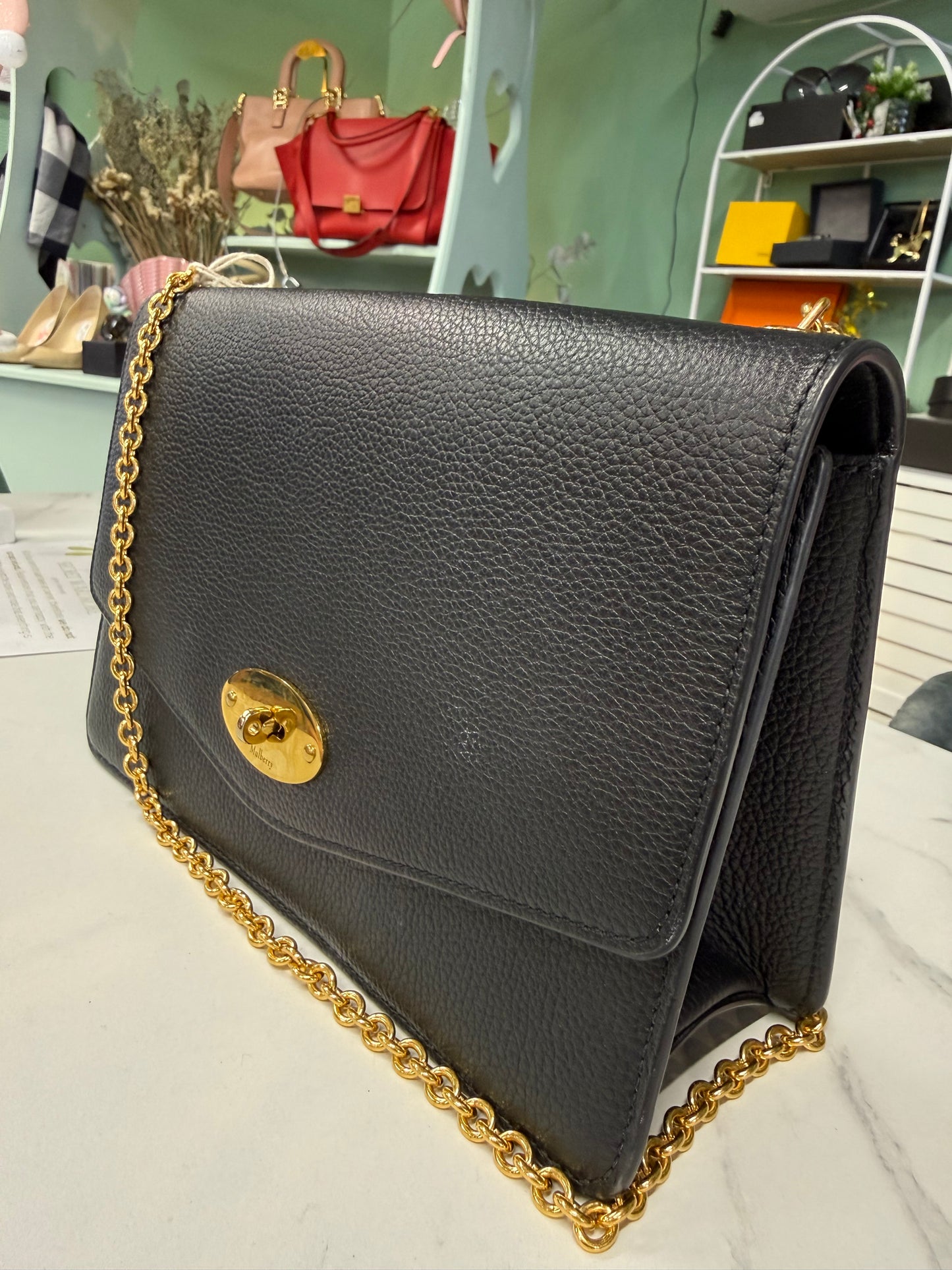 Mulberry Darley Medium – Black