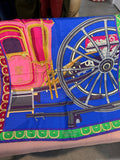 Hermès “Balade en Berline” Silk Scarf 90