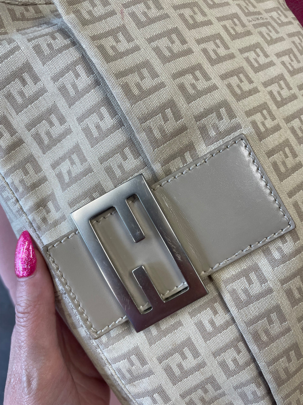 Fendi Zucca Baguette