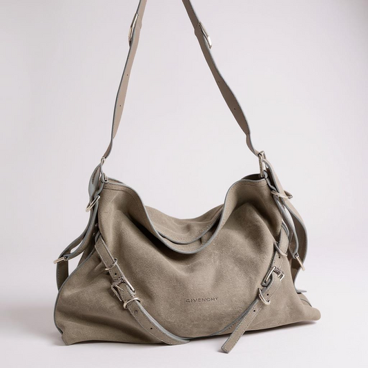 Givenchy Voyou Suede Hobo Bag