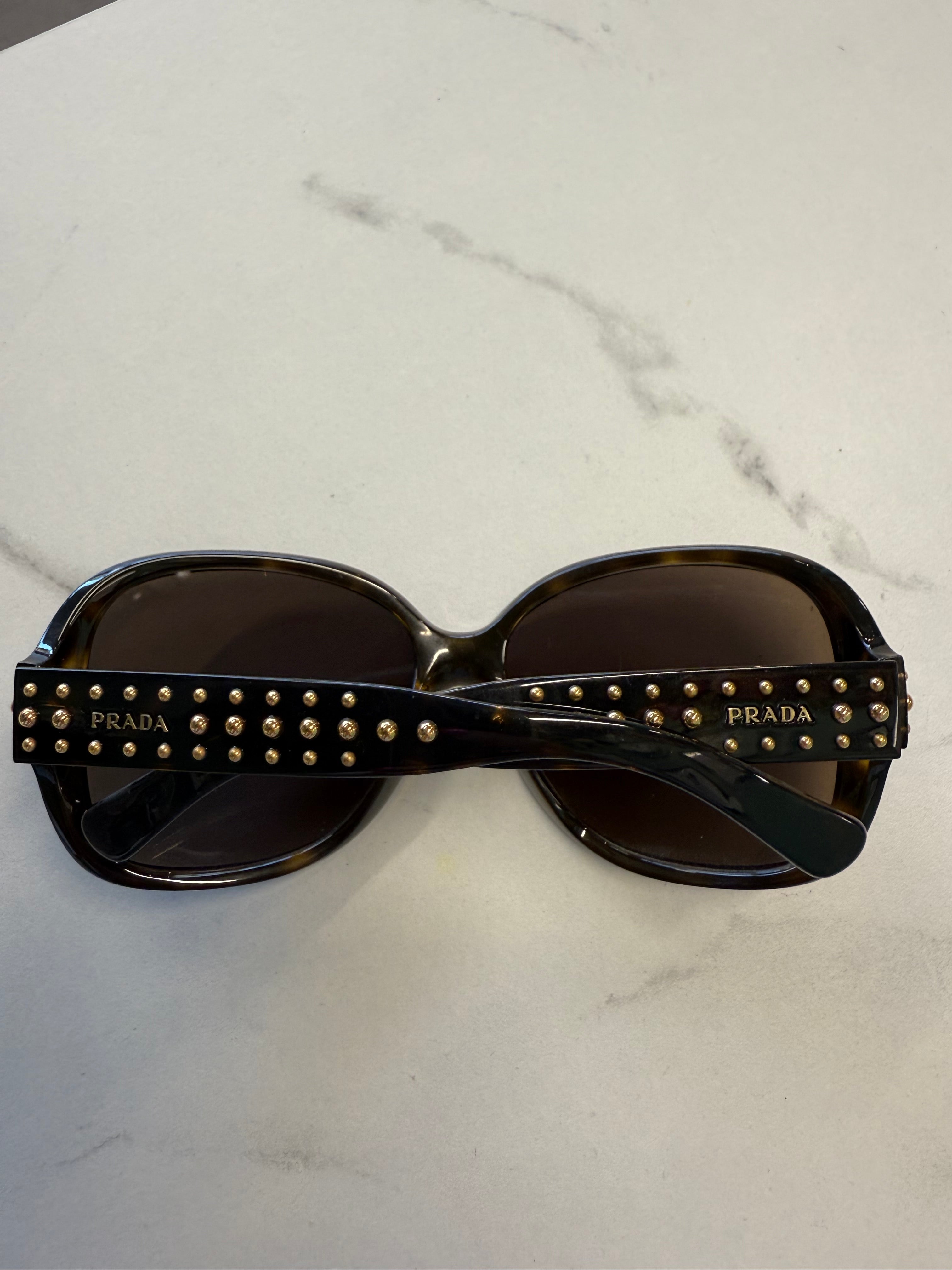 Prada oval sunglasses