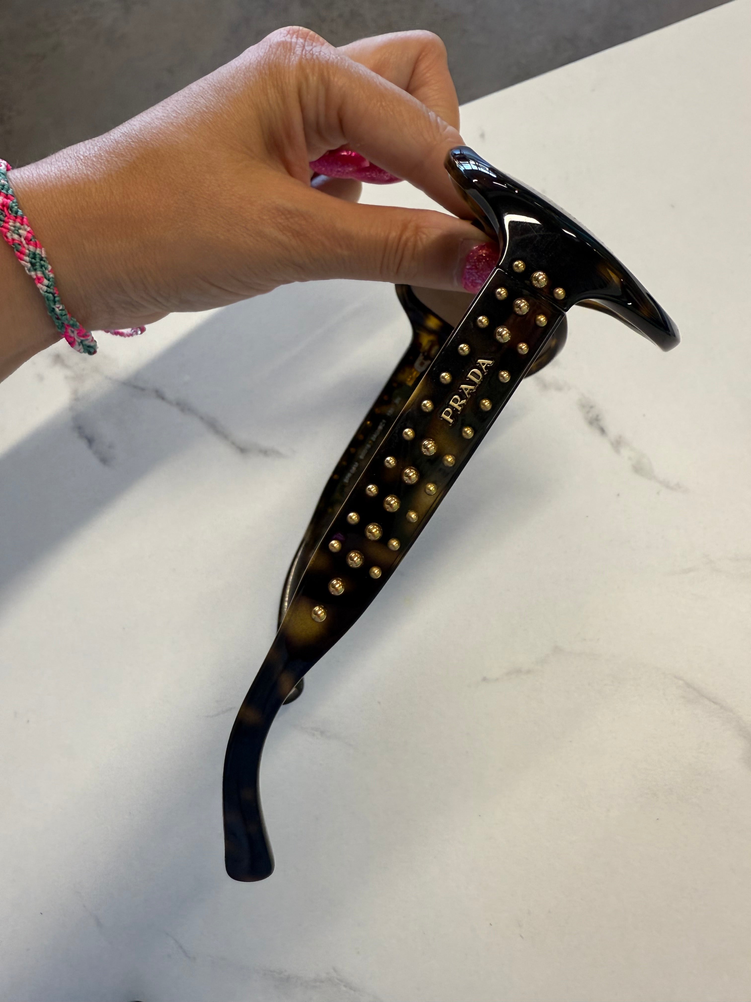 Prada oval sunglasses
