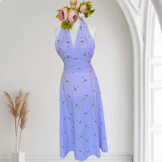 Erdem Lilac Dress uk12