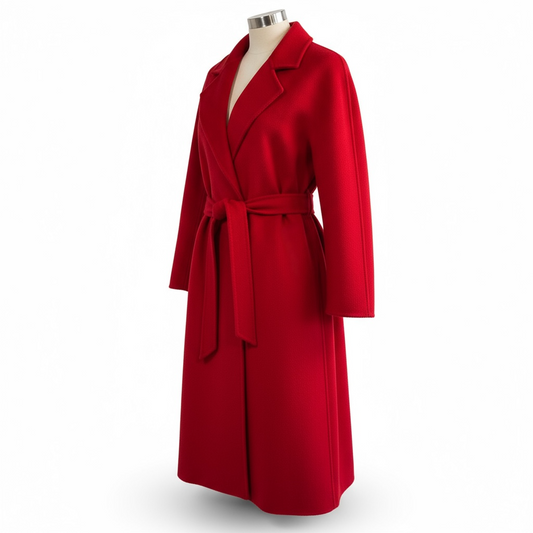 Tutussie Cashmere & Merino Wool Coat – Size L- uk16