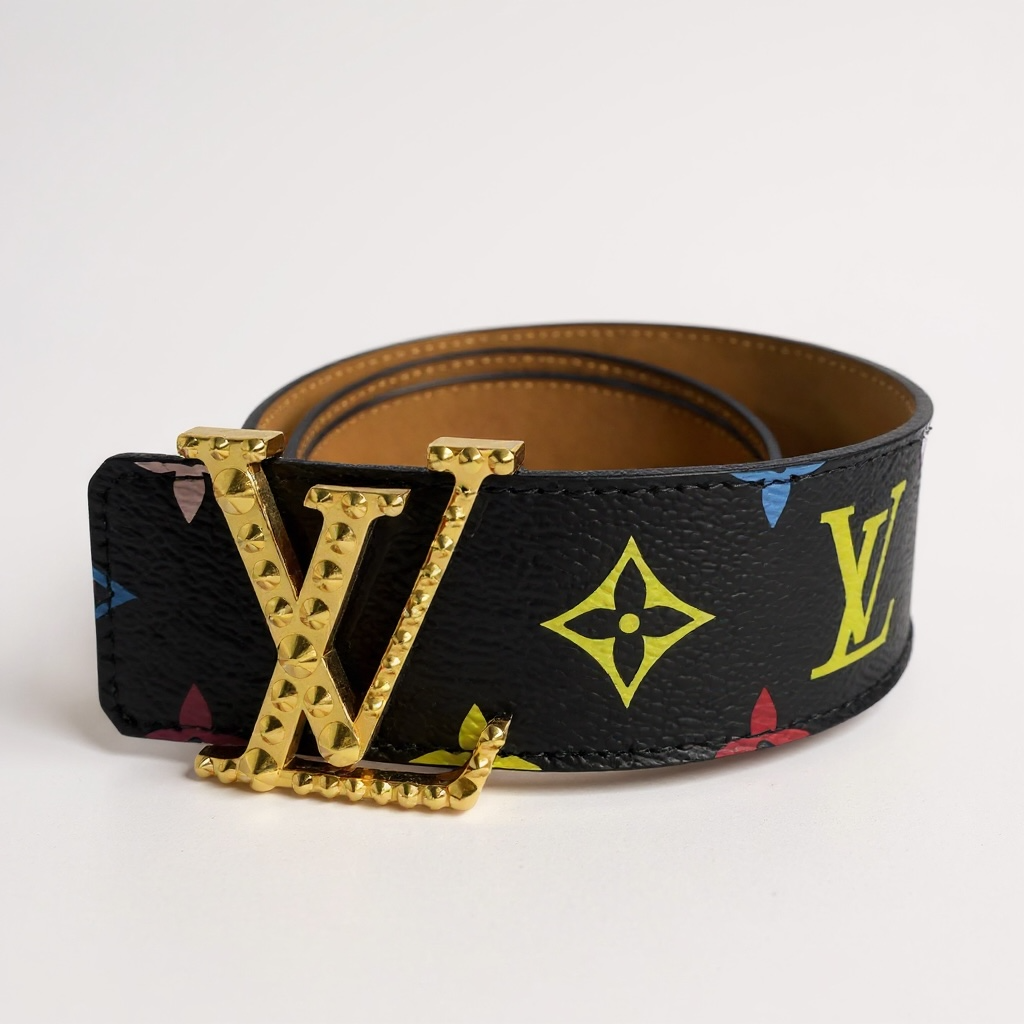 Louis Vuitton LV Initiales Multicolour Monogram Belt – Size 90/36