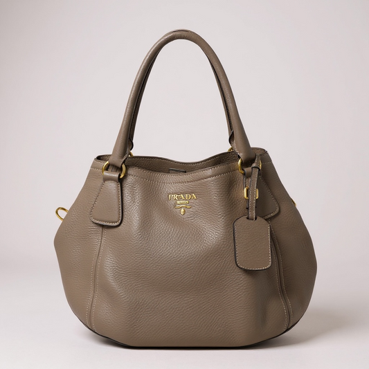 Prada Vitello Daino Tote