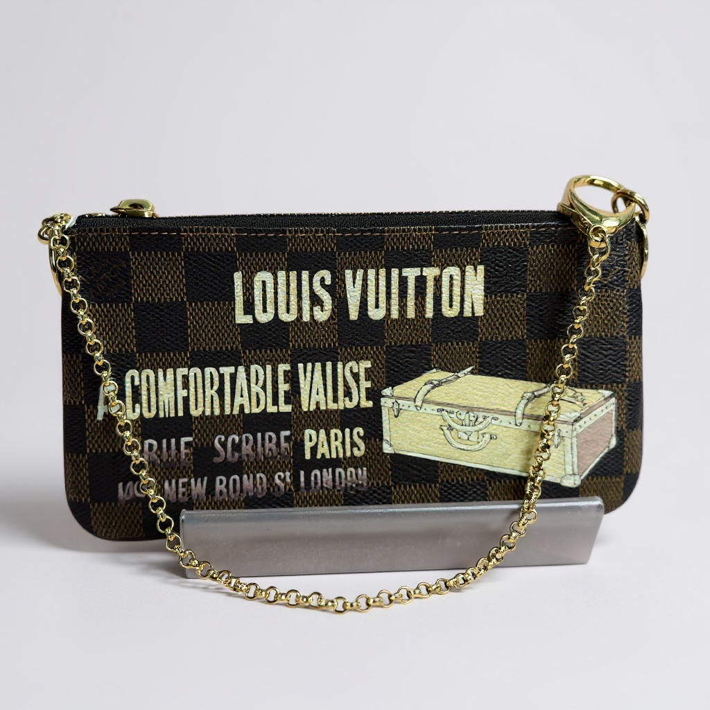 Louis Vuitton Limited Edition Damier Ebene Pochette