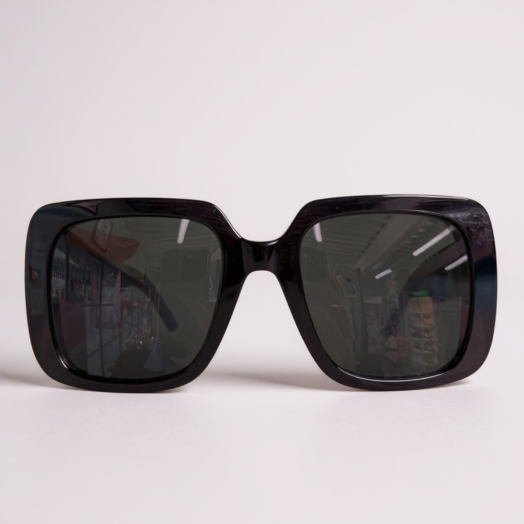 Louis Vuitton Oversized Square Sunglasses – Black