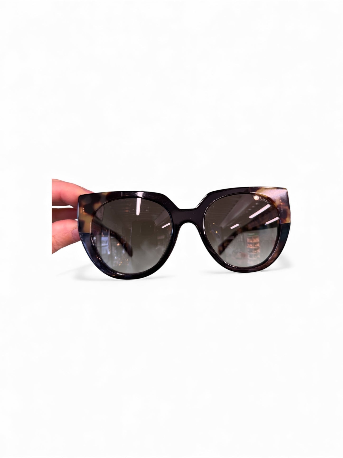 Prada Cat-Eye Sunglasses – Tortoiseshell