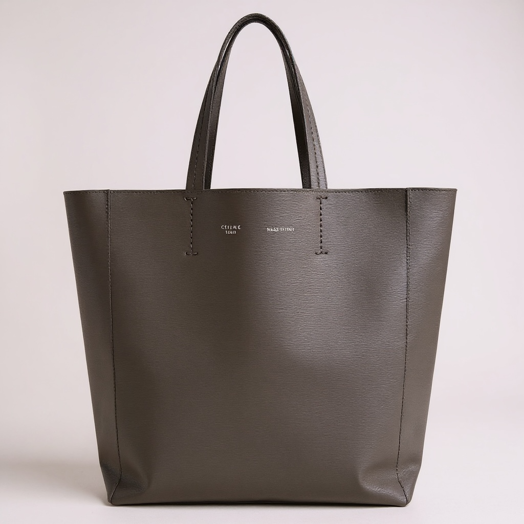 Céline Cabas Tote – Charcoal (Medium)