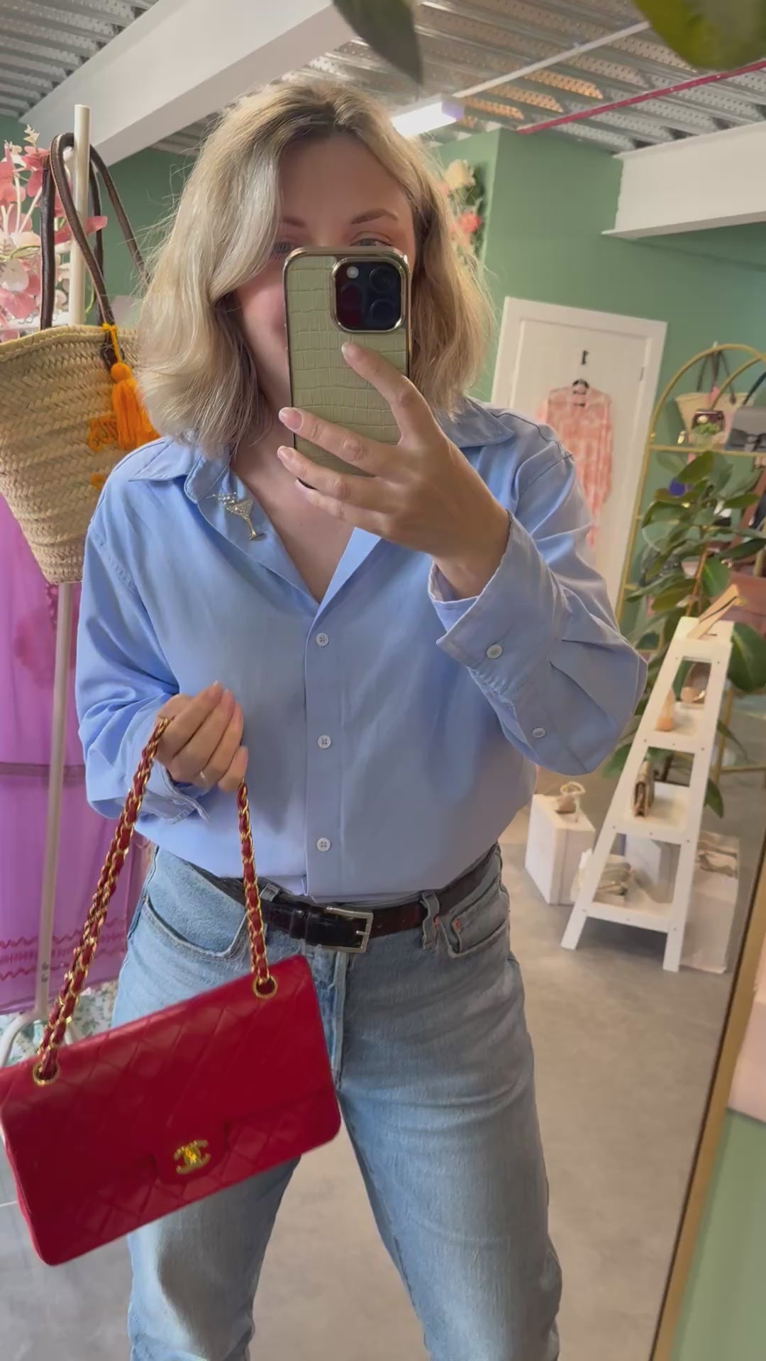 Chanel Classic Flap-24k gold